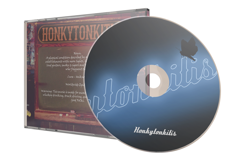 "Honkytonkitis" CD by Big City Brian Wright
